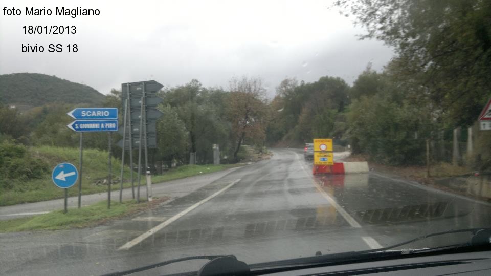 SS18, il sindaco di Santa Marina: la strada sarà riaperta a breve