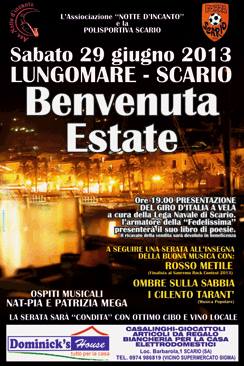 A Scario si festeggia l\'arrivo dell\'estate
