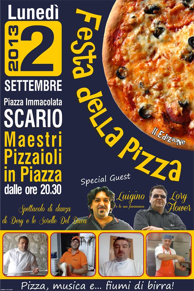 Festa della Pizza 2013 a Scario