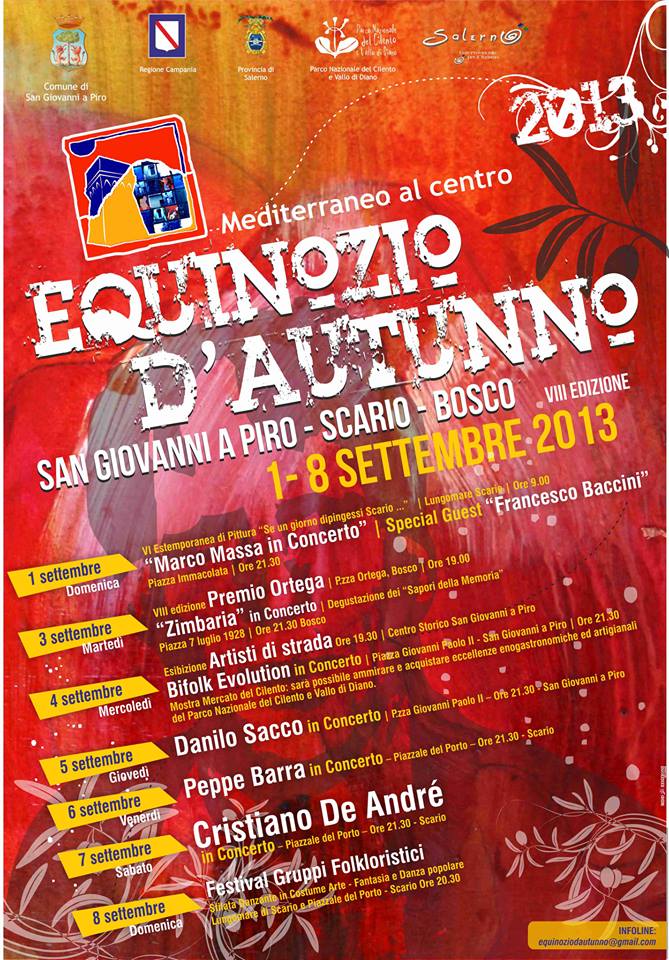 Equinozio d\'Autunno, comunicato stampa del Comune
