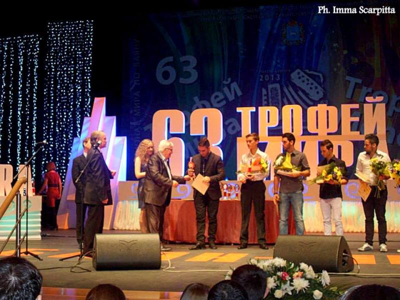 Alessandro Gaudio vincitore del World Accordion Trophy 2013