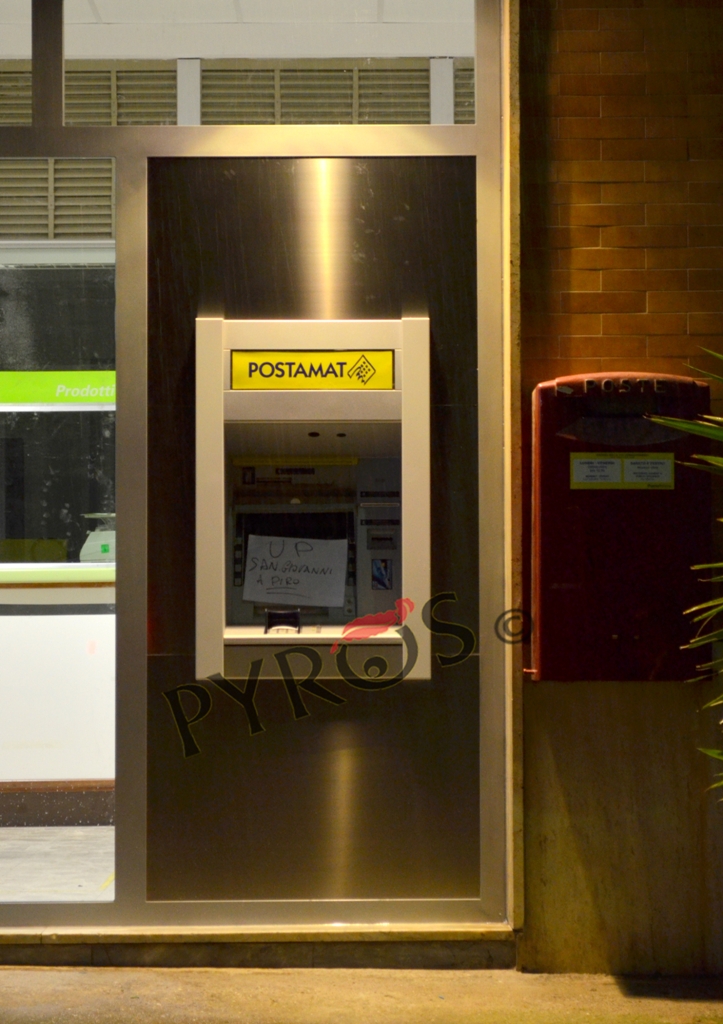 Installato il Postamat esterno nell\'ufficio di San Giovanni a Piro