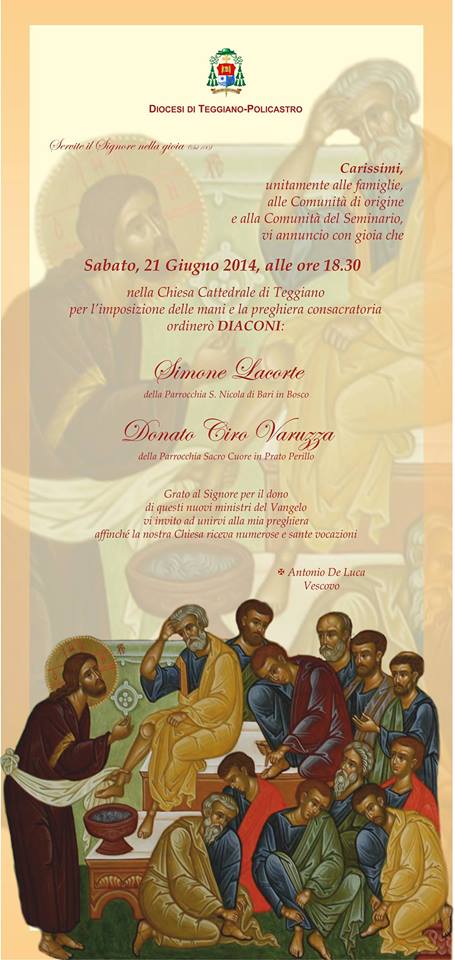 Ordinazione Diaconale di Simone Lacorte