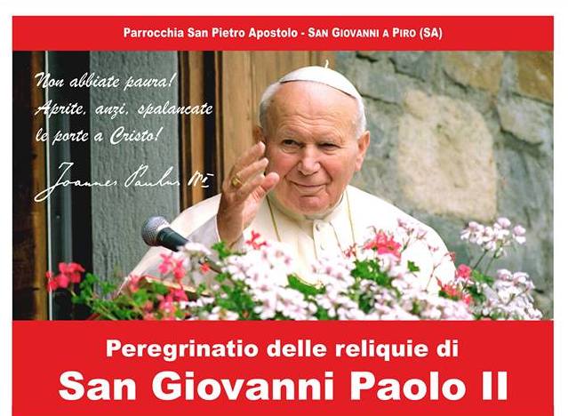 Peregrinatio delle Reliquie di San Giovanni Paolo II