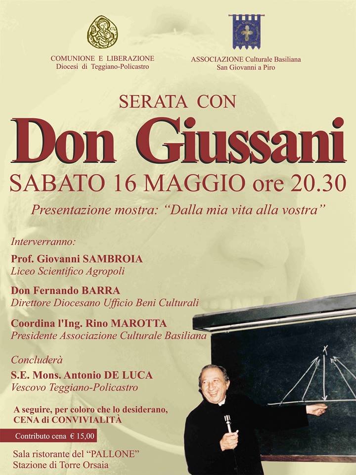 Comunione e Liberazione presenta: Serata con Don Giussani