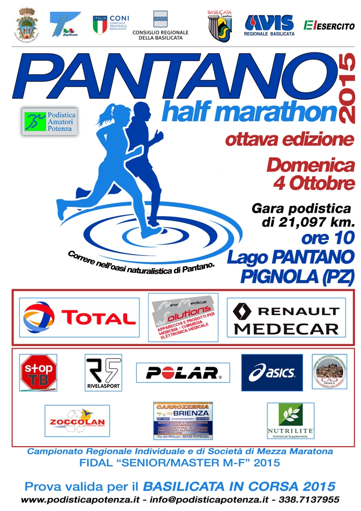 La Podistica si aggiudica la Pantano Half Marathon