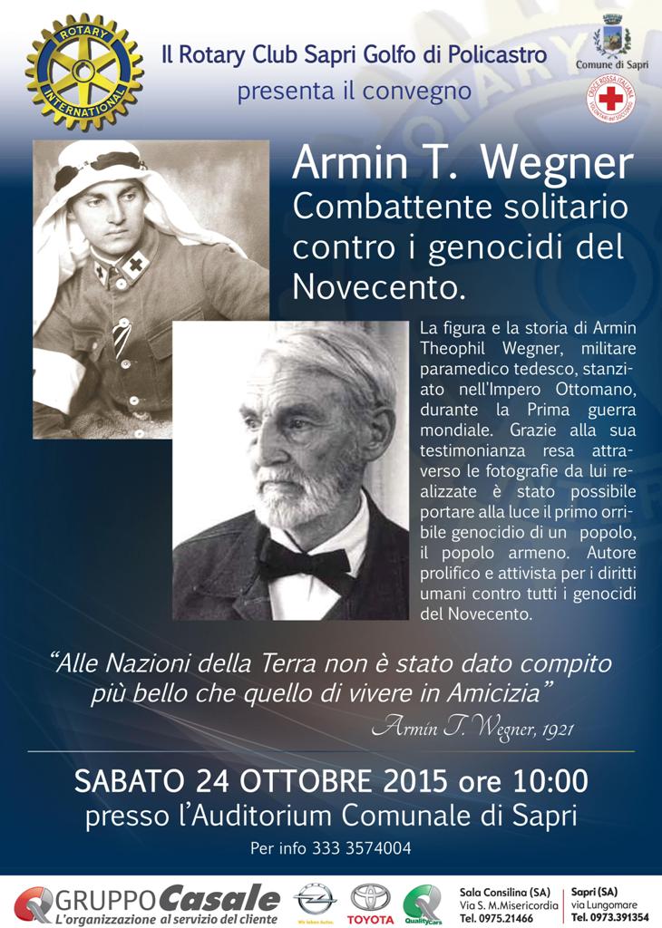 Il Rotary Club del Golfo di Policastro inaugura il nuovo ciclo di appuntamenti congressuali, trattando il drammatico tema del genocidio