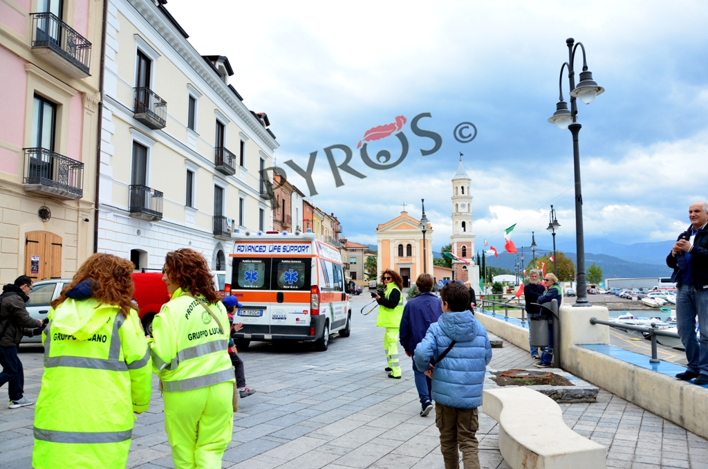 Scario: scosse e feriti per l\'esercitazione sismica CamBasCal, video e foto dell\'evento