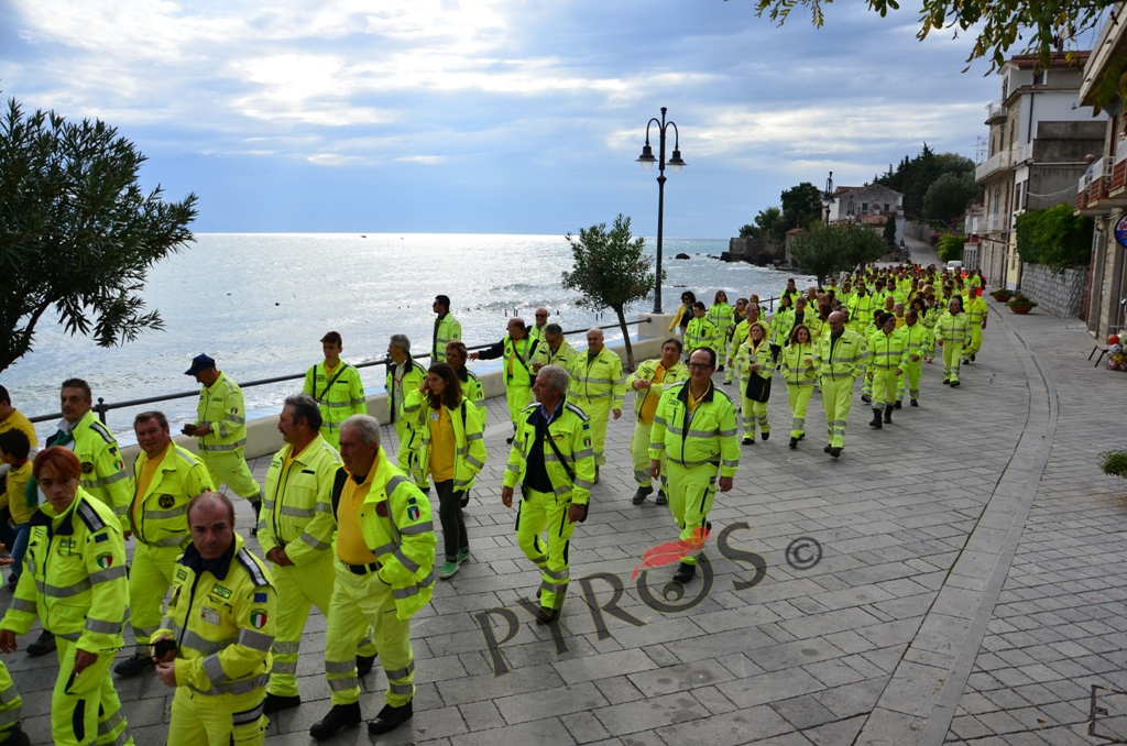 Un esercito giallo invade Scario: VII Raduno della Protezione Civile lucana