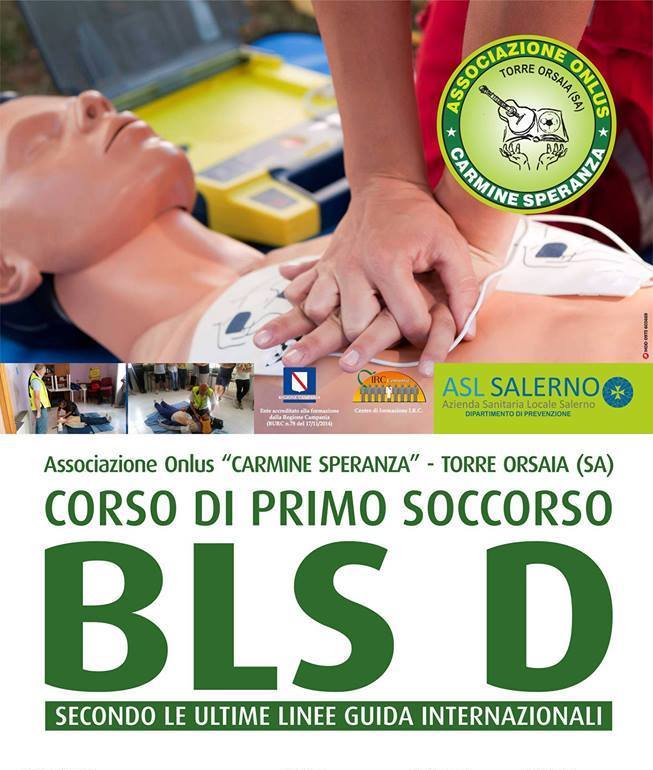 Corso di primo soccorso BLS D accreditato dall\'IRC Comunità