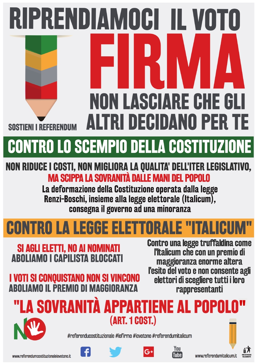 La stagione referendaria