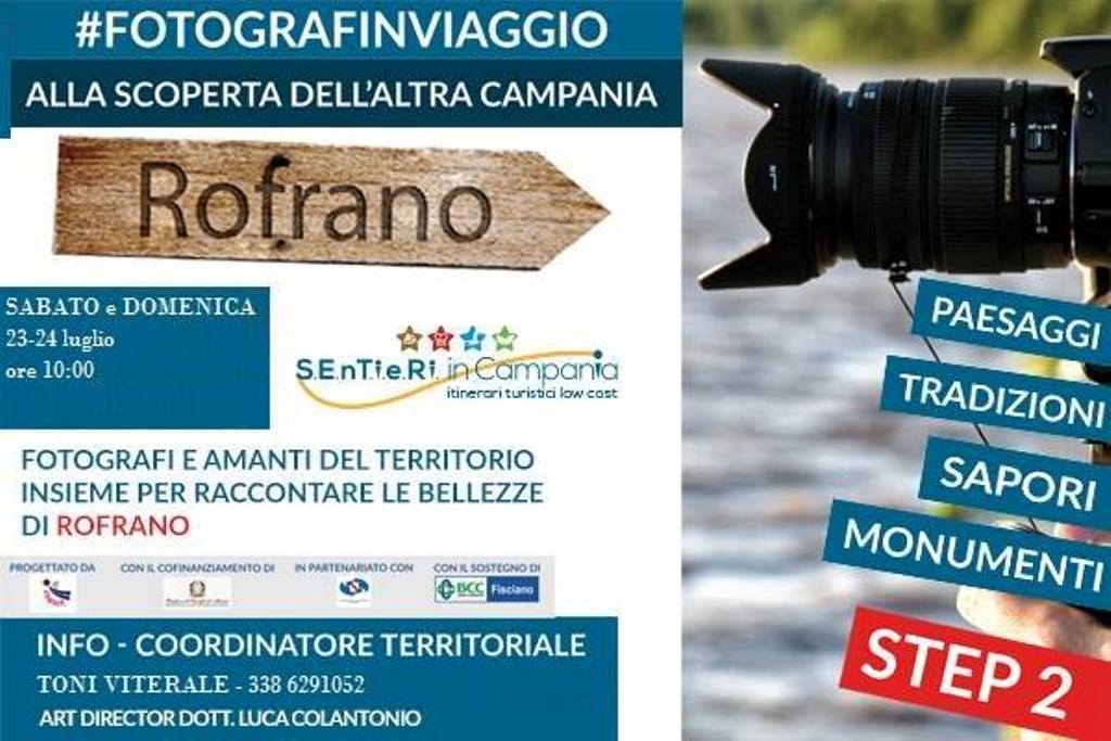 #fotografinviaggio fa tappa nel Cilento, il 23 e 24 luglio appuntamento a Rofrano
