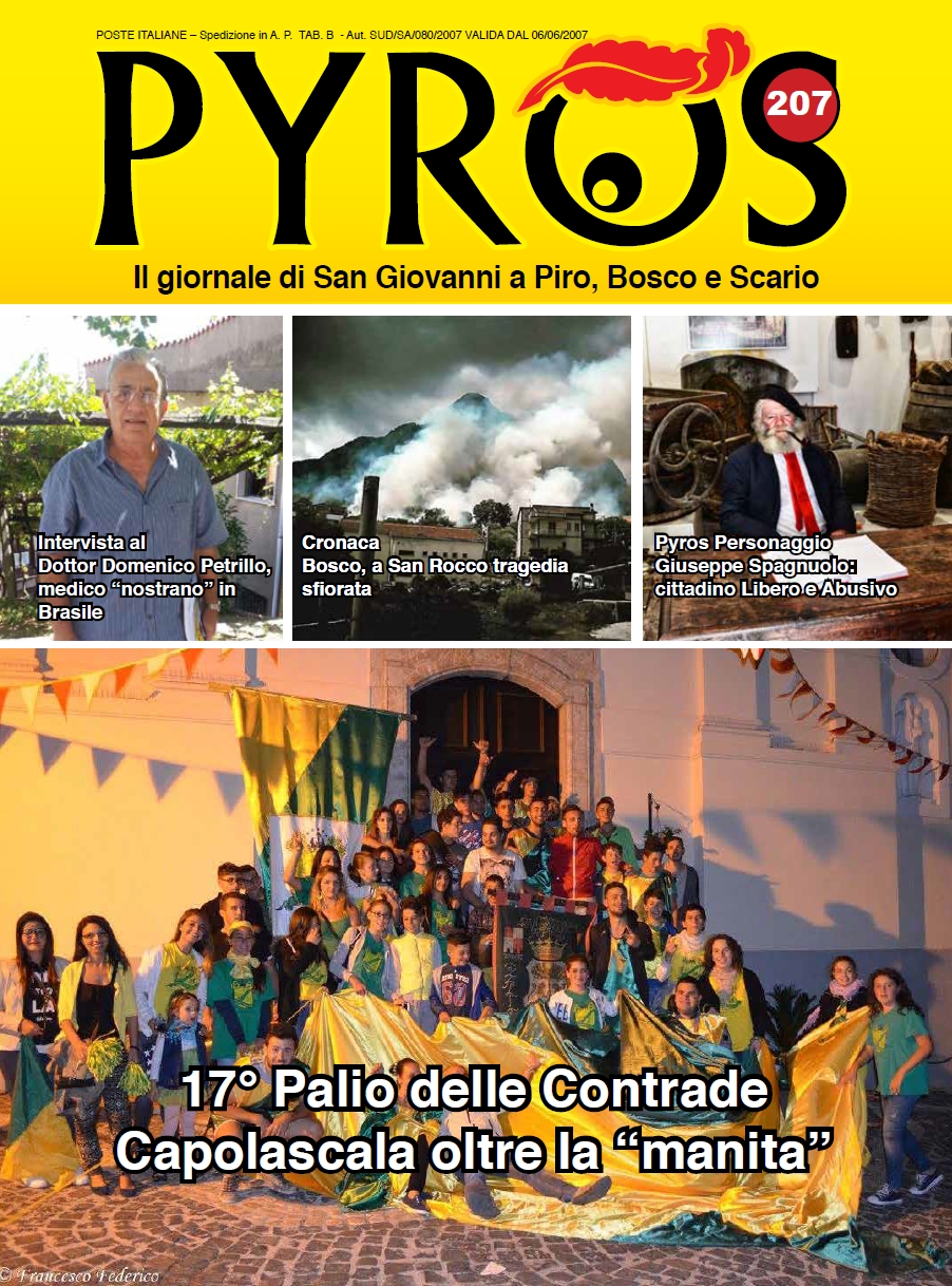 Pyros 207 in edicola