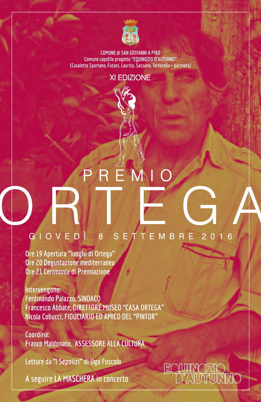 A Bosco l'undicesima edizione del Premio Ortega