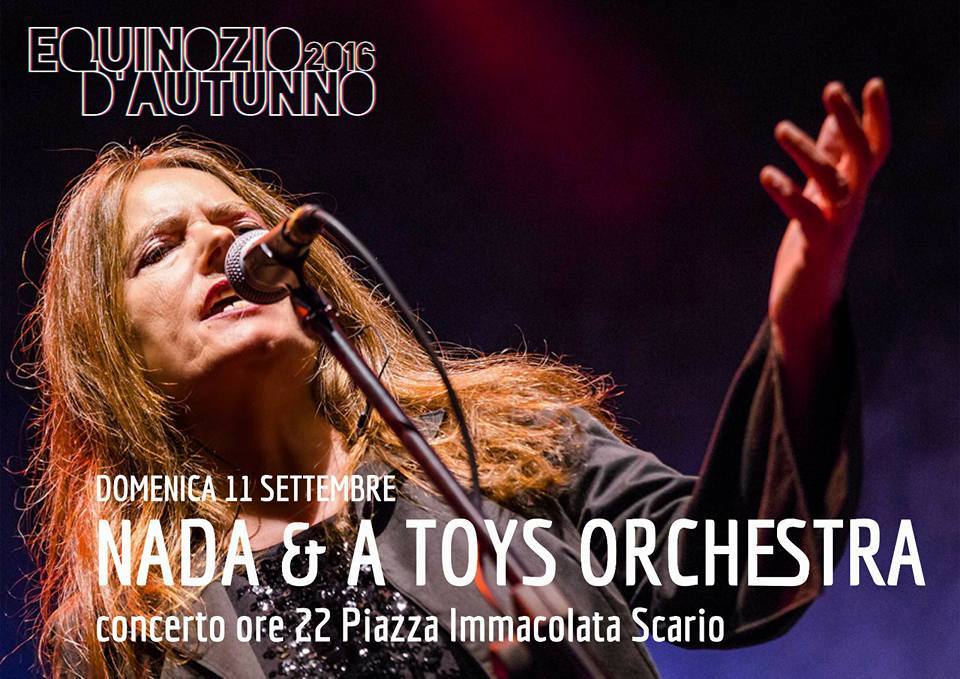 Equinozio d'Autunno: cambia la data del concerto di Nada