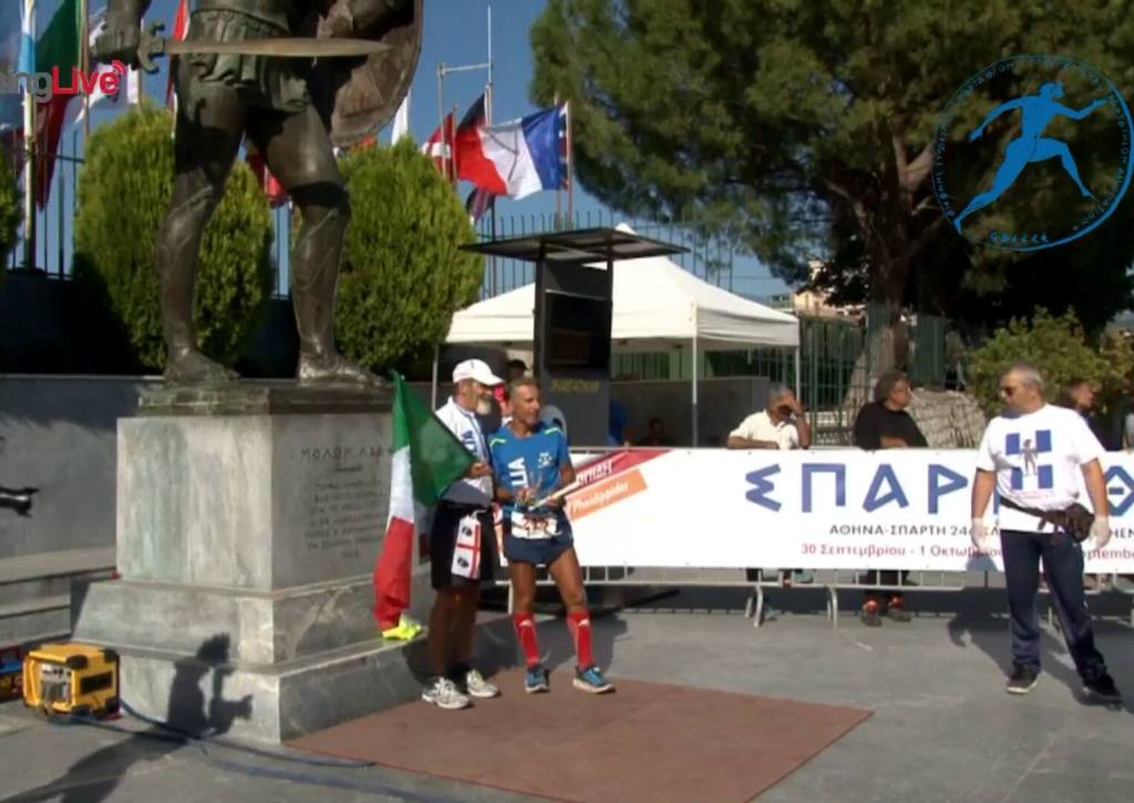 Grande impresa di Giuseppe Tripari: portata a termine la Spartathlon in 33 ore e 12 minuti