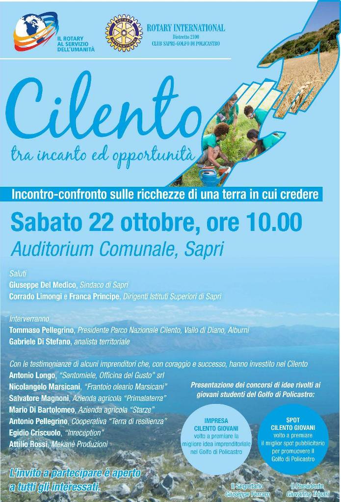 Cilento tra incanto ed opportunita'