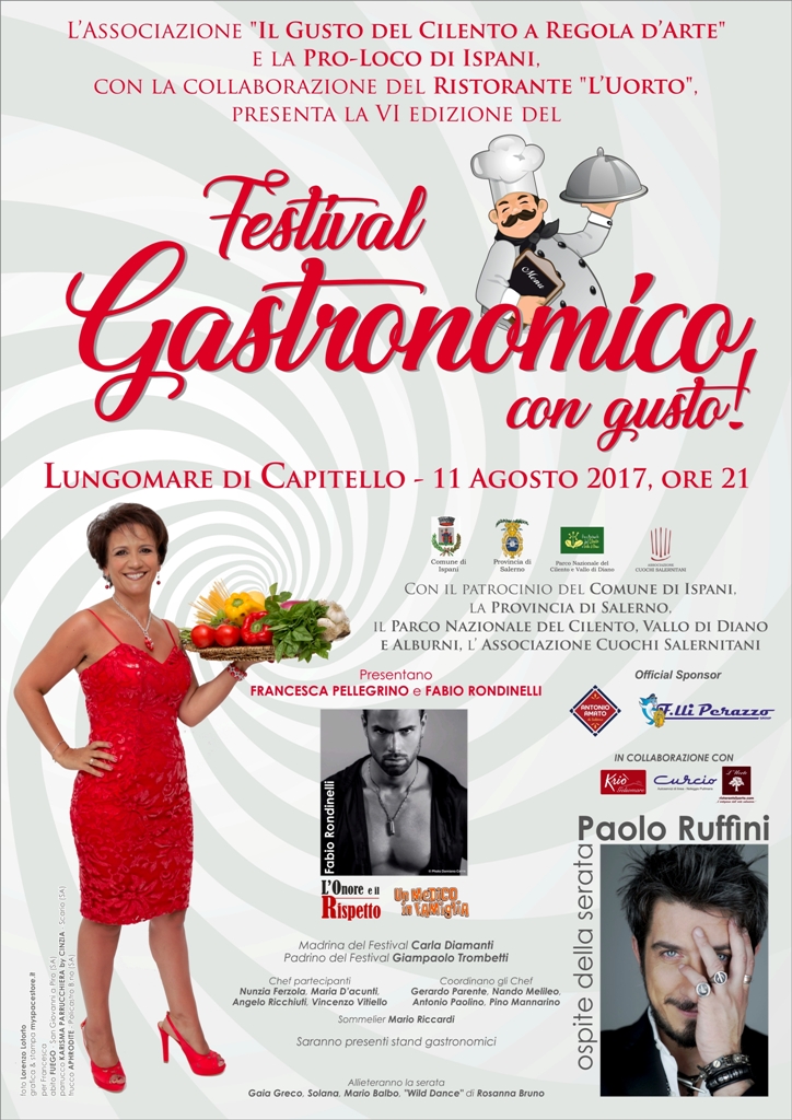 VI edizione del Festival gastronomico - Capitello 11 agosto 2017