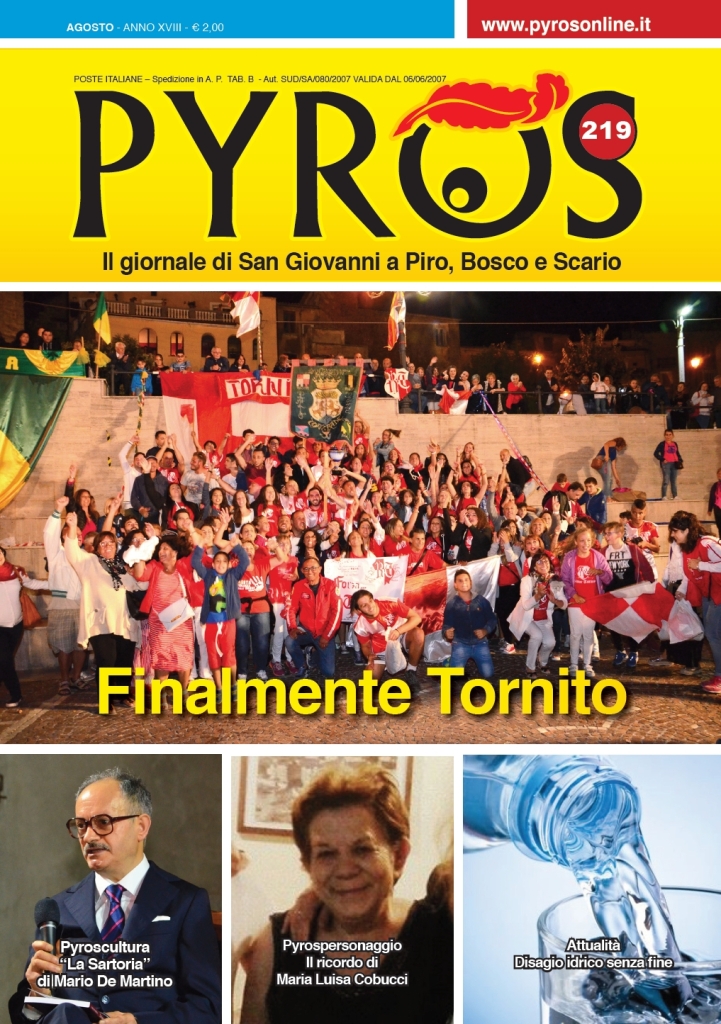 Pyros 219: finalmente Tornito...e tanto altro!