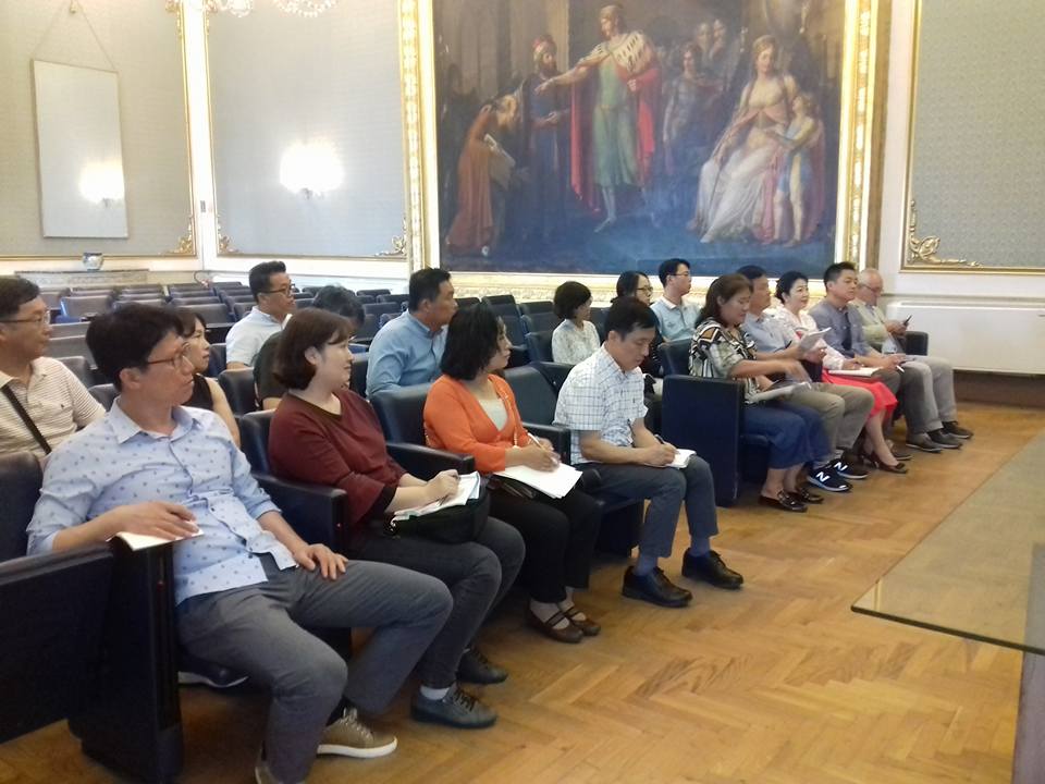 Incontro in Provincia con una delegazione sudcoreana