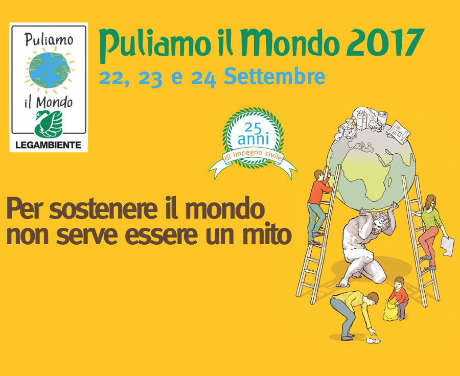 Puliamo il Mondo: l'Ente Parco e Legambiente chiamano all'appello migliaia di studenti e volontari