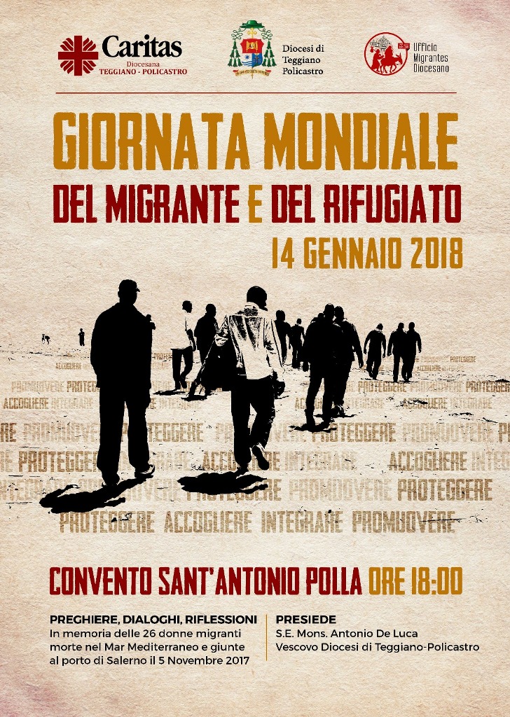 La Diocesi di Teggiano Policastro celebra la Giornata Mondiale del Migrante