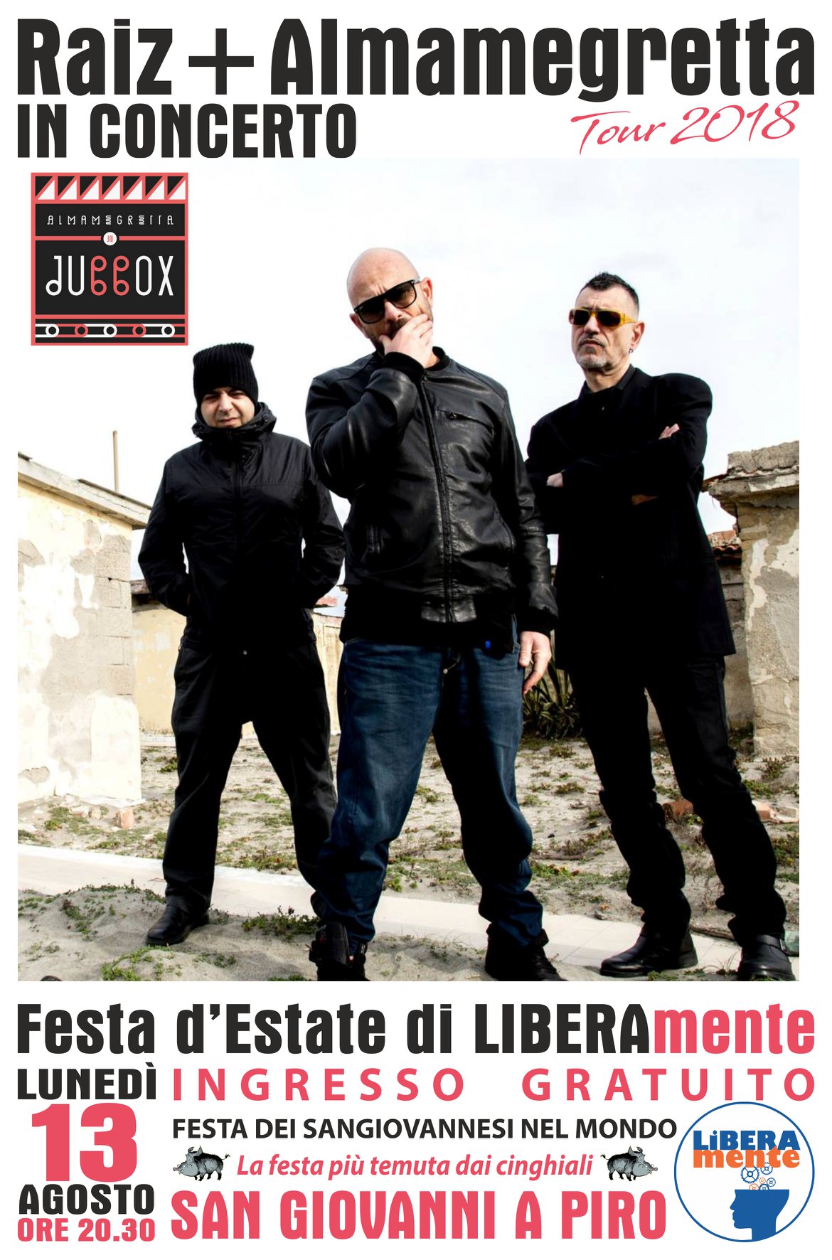 13 agosto, ritorna la Festa dei sangiovannesi nel mondo: sagra e concerto Raiz + Almamegretta