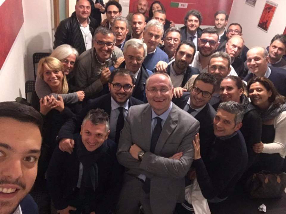 Il Psi di Salerno a sostegno di Michele Strianese, candidato a Presidente della Provincia di Salerno