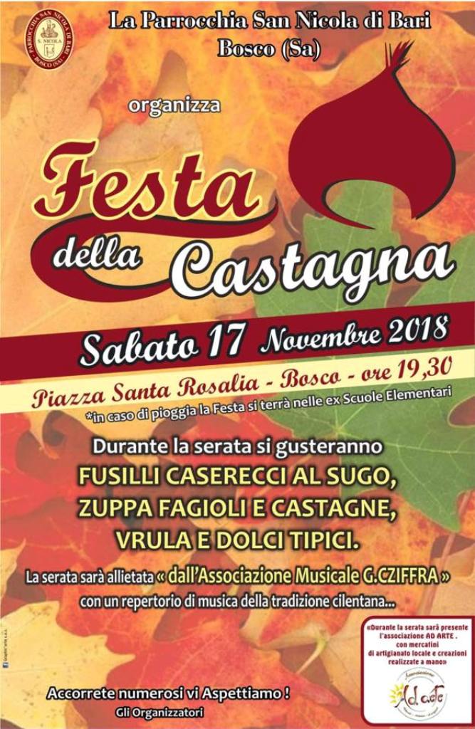 Tutti a Bosco per la Festa della Castagna!