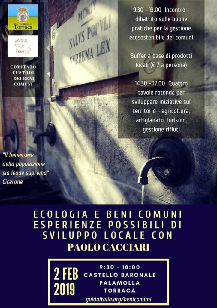A Torraca tra ecologia e beni comuni: esperienze possibili di sviluppo locale