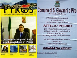 Attilio Pierro ai lavori pubblici