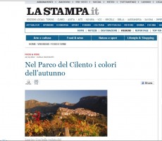 Scario e il Cilento su La Stampa.it