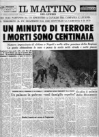 32 anni fa il terremoto dell'Irpinia