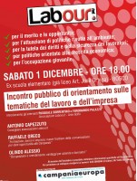 Labour.it, incontro pubblico sul lavoro 