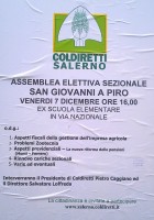 Assemblea elettiva sezionale Coldiretti Salerno a San Giovanni a Piro