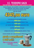 I.C. Gaza: al mercatino raccolti 4.345 euro