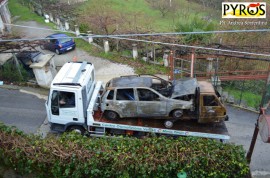 Incendio del parcheggio, le indagini continuano