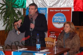 Elezioni Politiche 2013: Il Centro Destra a S. Giovanni a Piro