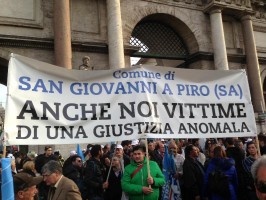 Il gruppo Pdl di S. Giovanni a Piro a Roma per Silvio