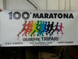 Nel giorno delle 100 maratone di Giuseppe Tripari, record sangiovannese di Giuseppe Magliano