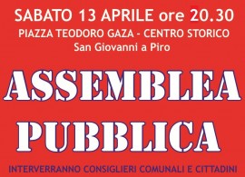 Assemblea pubblica dei gruppi Margherita e Primavera