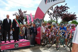 Il Giro d'Italia nel Golfo di Policastro, le immagini