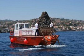 Servizio di pulizia delle coste campane