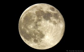La Super Luna da San Giovanni a Piro