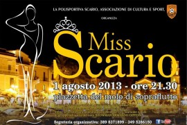 Miss Scario: appuntamento per il primo agosto