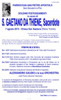Festeggiamenti in onore di S. Gaetano Da Thiene