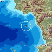 Scossa di magnitudo 4.2 in mare a meno di 60 km da Scario