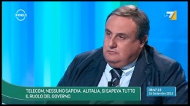 Nicola D'Angelo a Omnibus su La7, il video