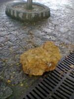 Segnaliamo: pericolo caduta massi nei pressi del Santuario