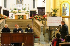 Il Cardinale Bertello, Presidente del Governatorato del Vaticano, a Policastro B.